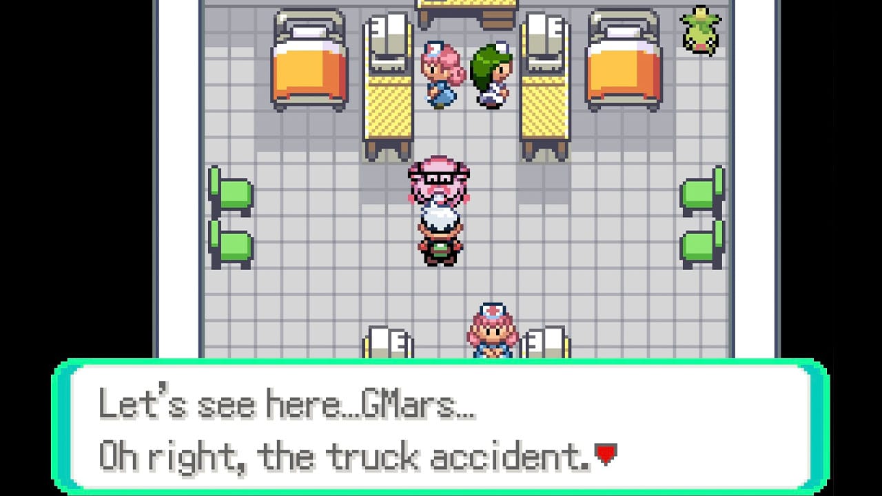 Chansey in the hospital