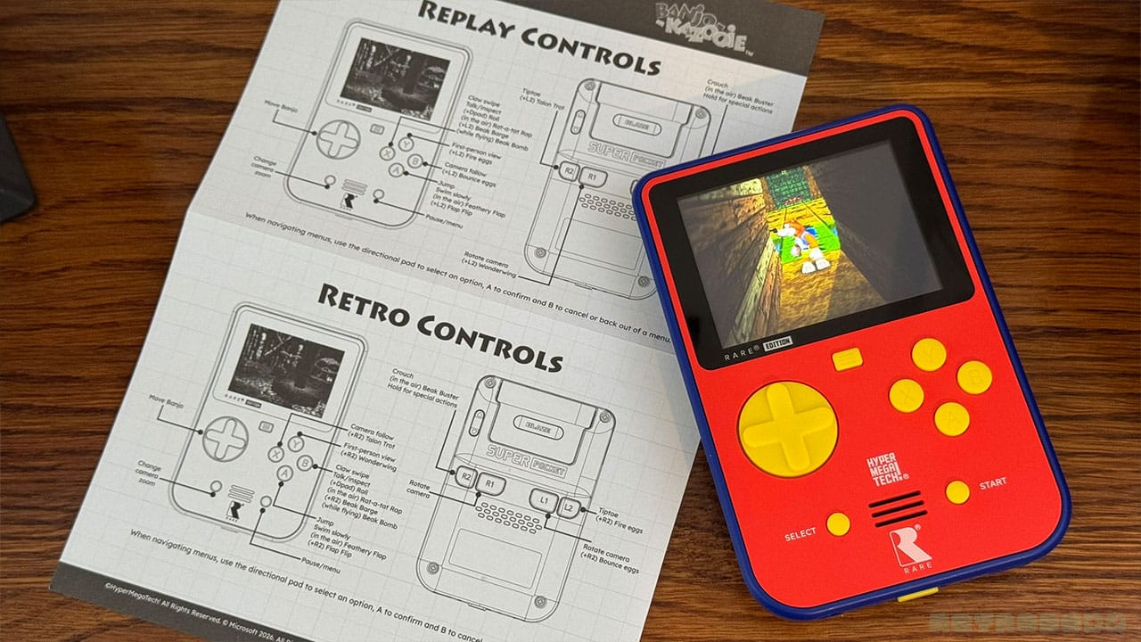 Banjo & Kazooie inside the Sandcaslte
