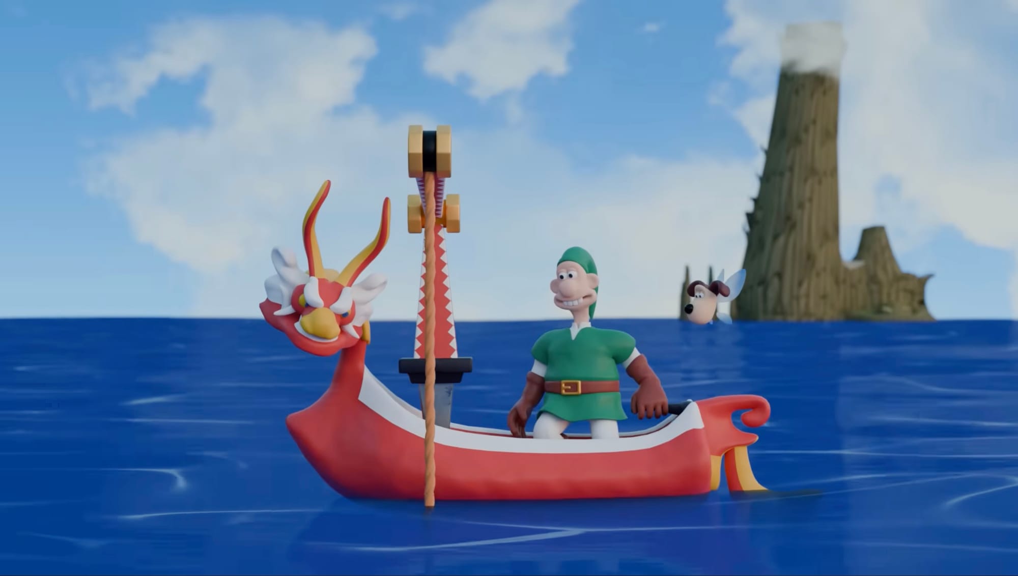 Wallace and Gromit on the King of Red Lions