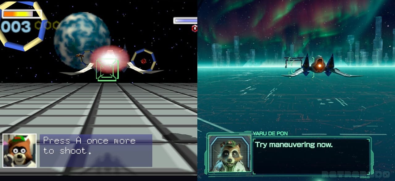 Comparison between old and new training modes