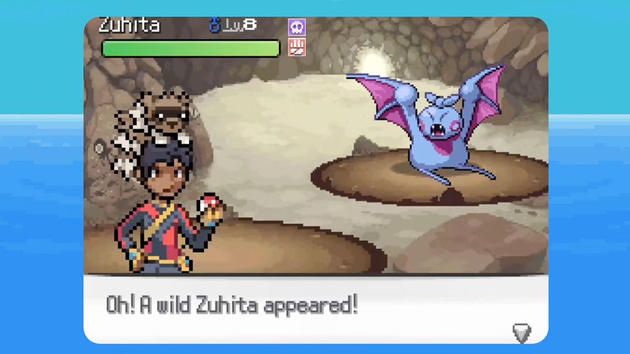 Zuhita appeares in Pokémon Infinite Fusion 2