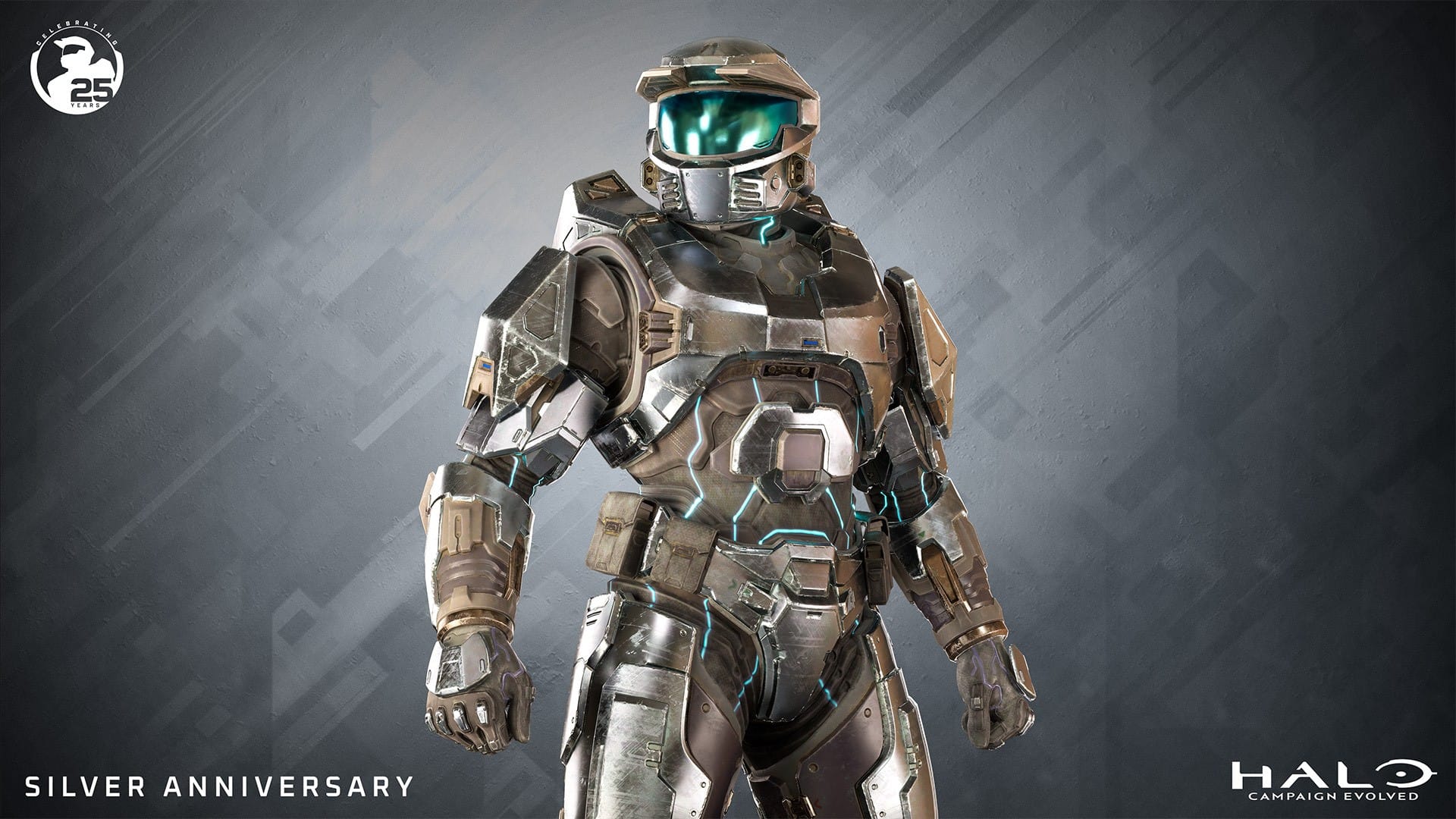 Halo: Combat Evolved Silver Anniversary Skin