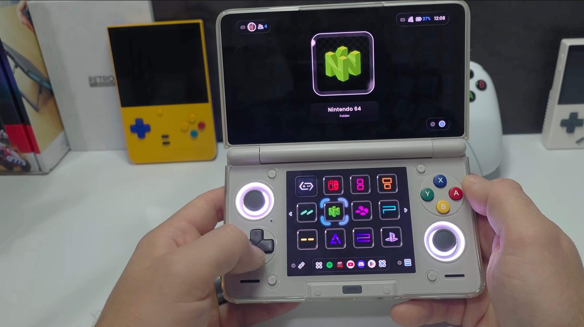N64 gaming on AYN Thor