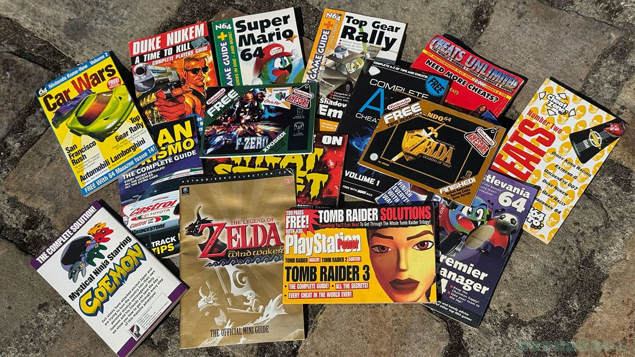 The Lost Art Of Game Guides & Cheat Books