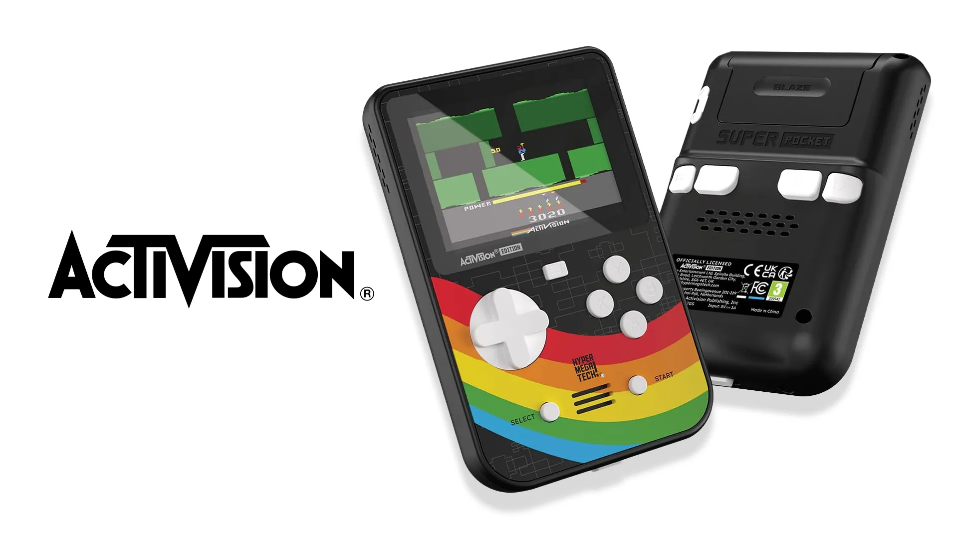 Evercade Shadow Drops Activision-Focused Super Pocket Handheld