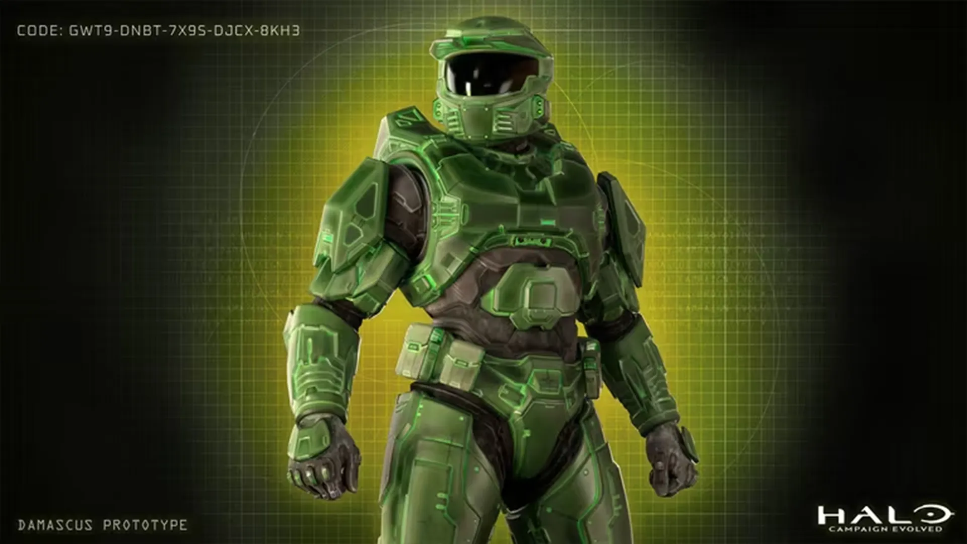 Halo: Combat Evolved Damascus Prototype Skin
