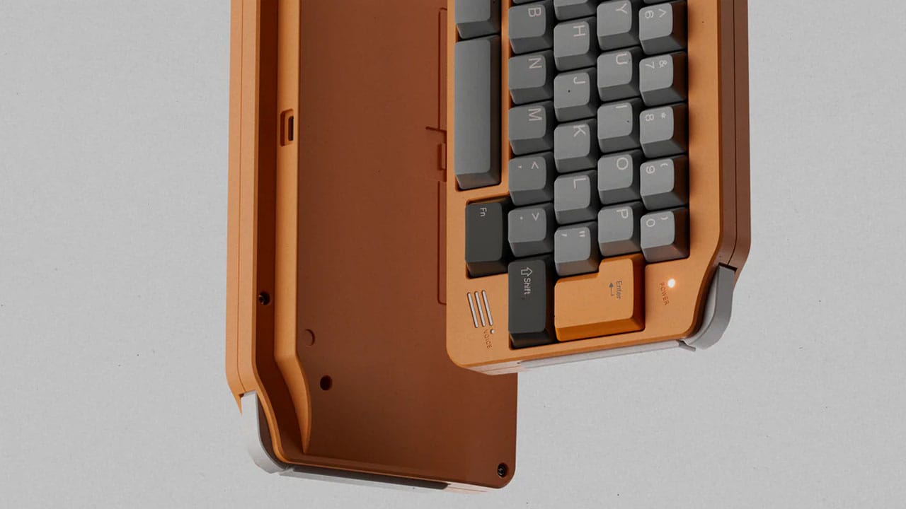 Solid Orange keyboard KeyBoy Advance