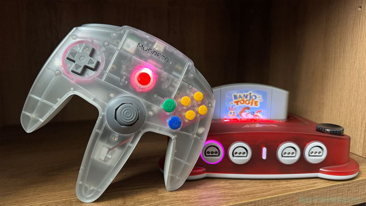 ModRetro Pro Controller and Red M64