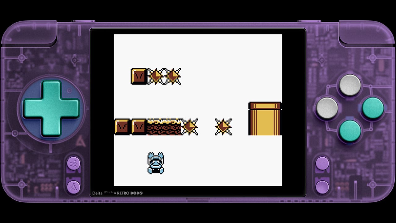 Mario falling down on a custom level