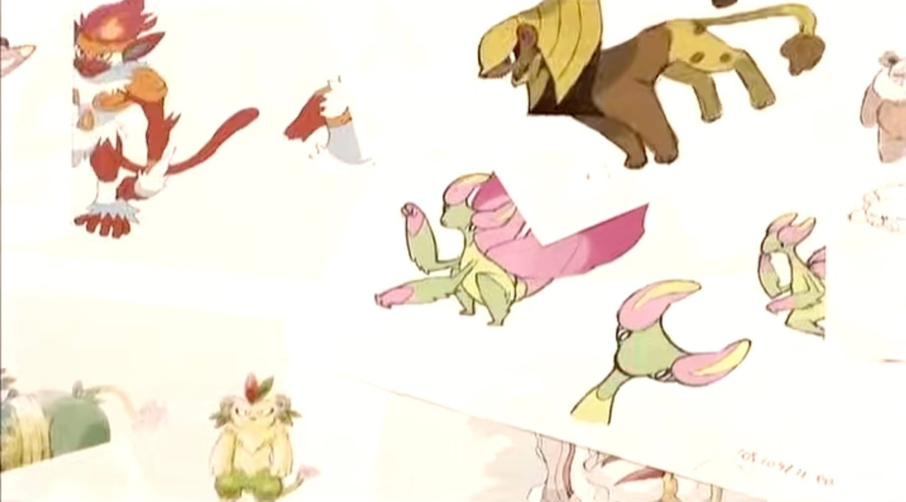 Initial ideas for Pokémon