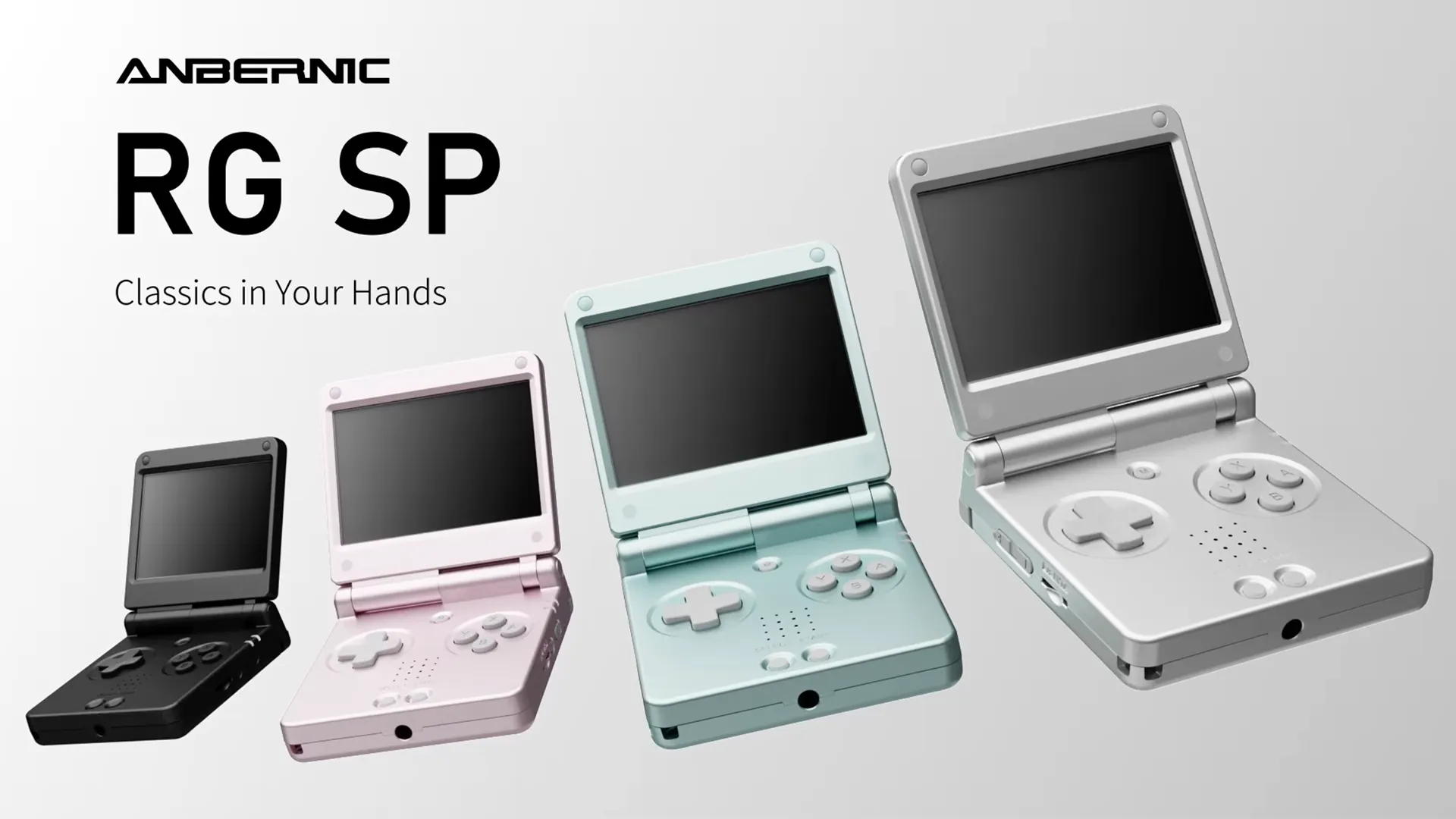 ANBERNIC Reveals New "Slimlined" RG SP Retro Handheld