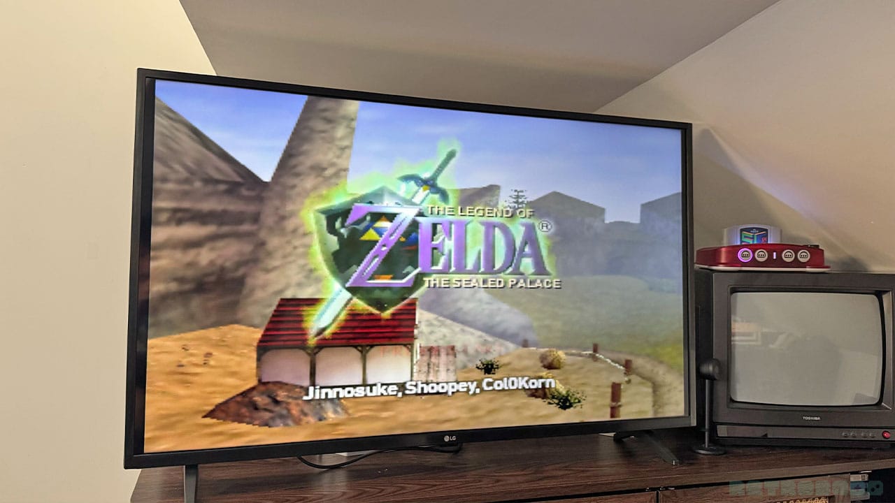 Legend of Zelda ROM hack 'The Sealed Palace'