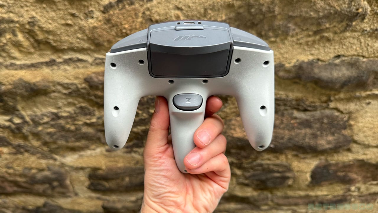 Z-button on the M64 controller