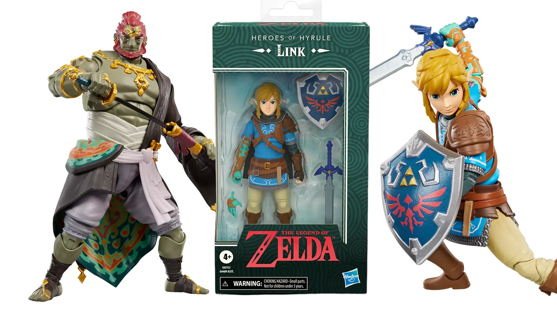 Hasbro Reveals First Wave Of Legend of Zelda Action Figures