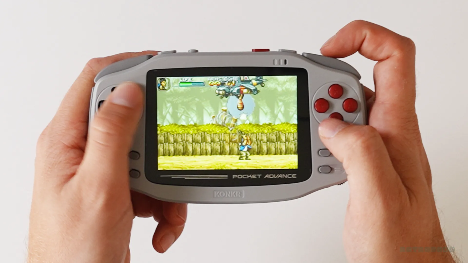 KONKR Pocket Advance GBA Gameplay