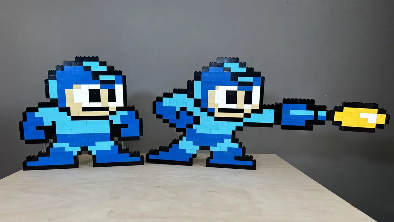 8-Bit Mega Man Gets The LEGO Treatment In New Concept Set