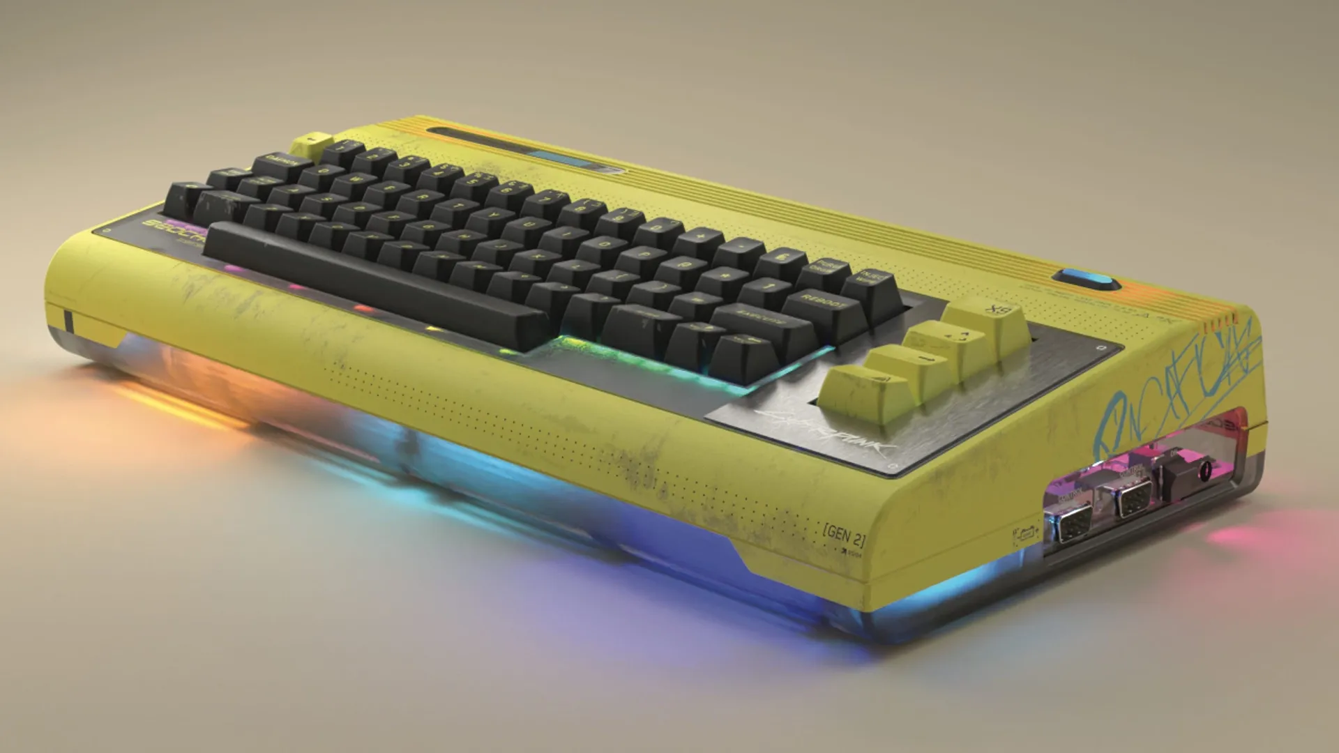 Commodore Just Dropped A New Cyberpunk-Themed Console With A Hidden Game Inside