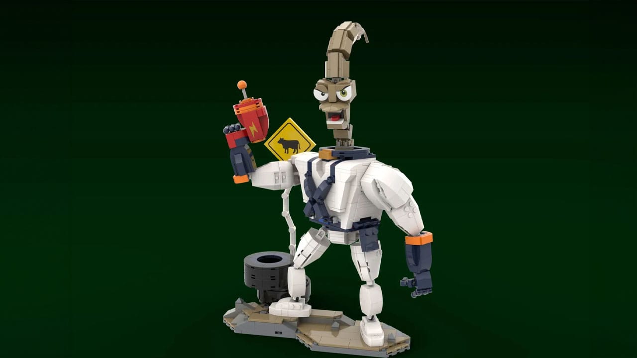 Full view of the Earthworm Jim set