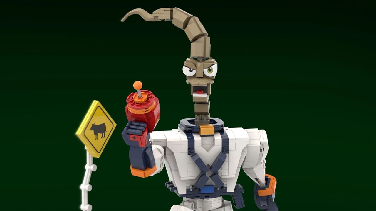 Gaming's Most Famous Earthworm Gets The LEGO Treatment In New Concept Set