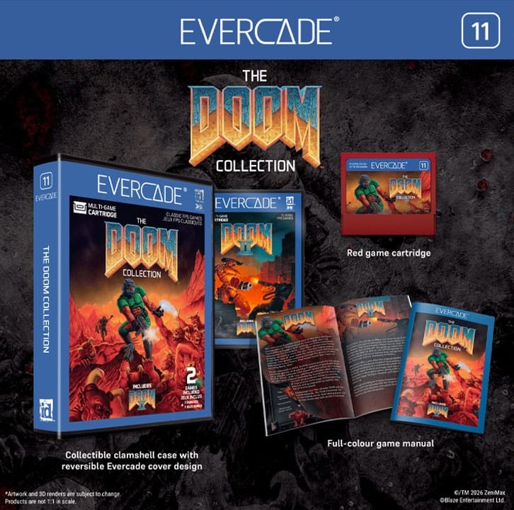 The Doom collection from id Software and Evercade