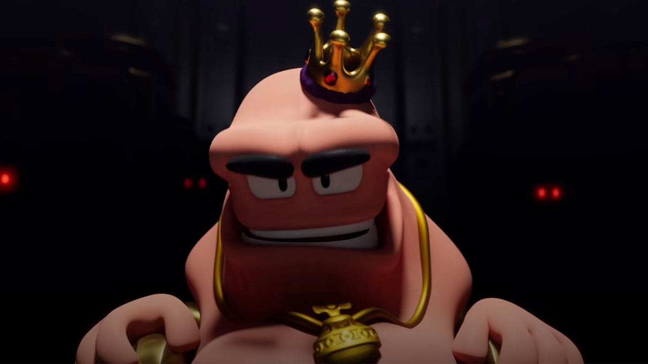 Emperor Flugg in the new Worms game
