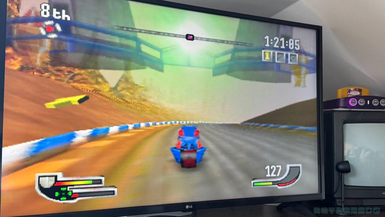 Extreme G: Turbo Fusion gameplay close up