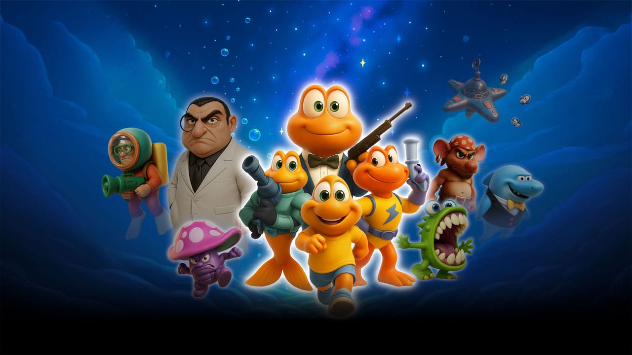 James Pond artwork from System 3