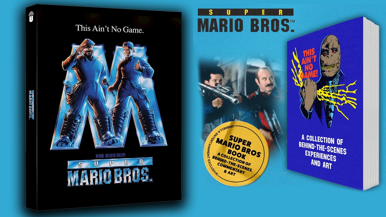 Mario Bros Steelbook extras