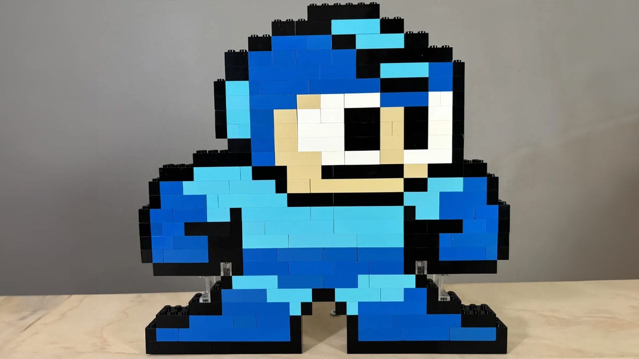 Mega Man action pose