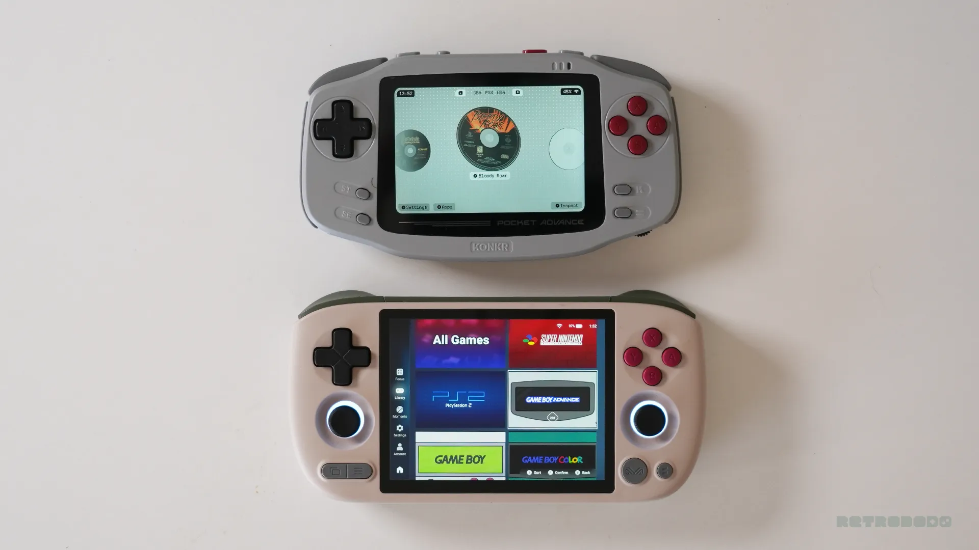 KONKR Pocket Advance VS AYANEO Pocket Air Mini
