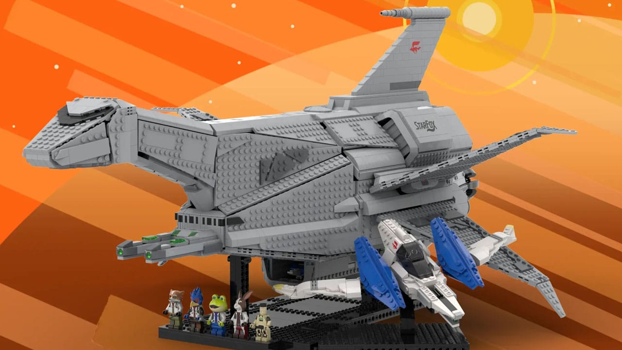 LEGO Great Fox set as a whole