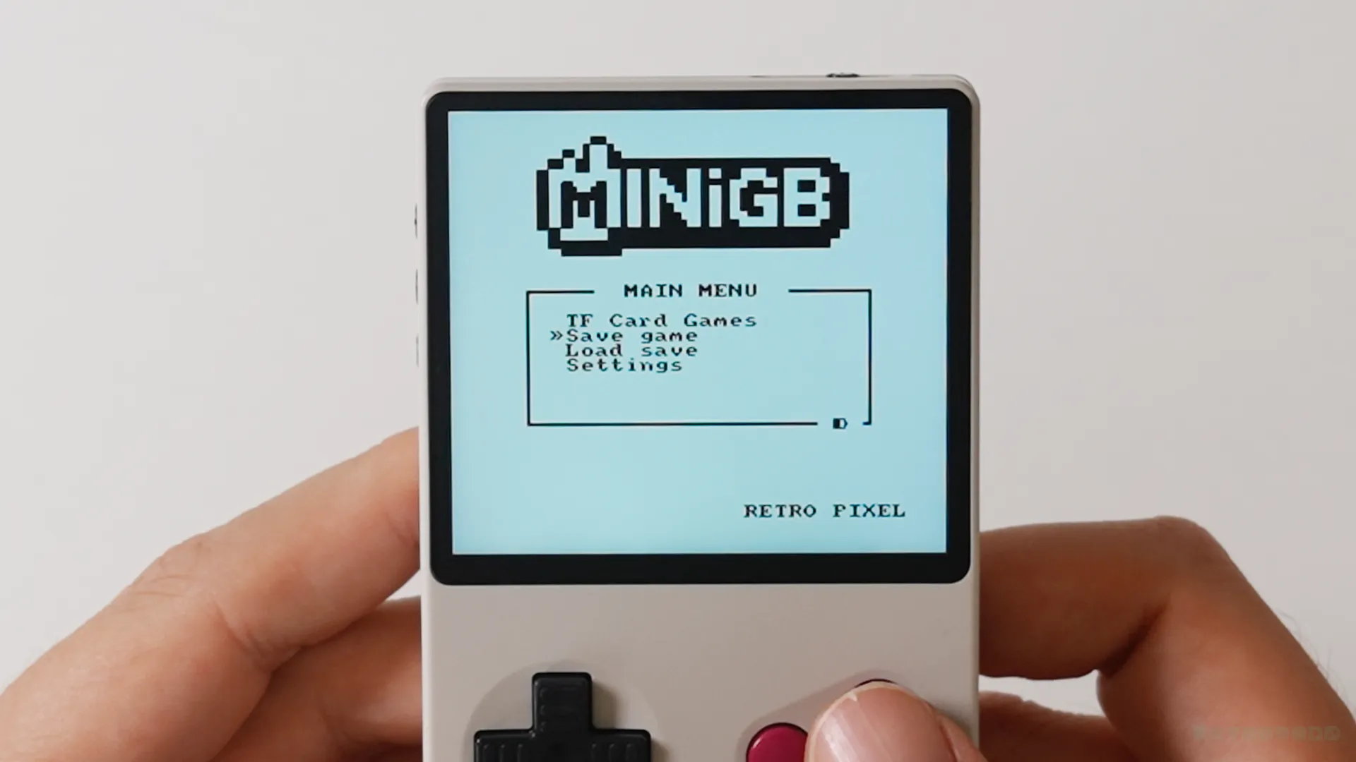 FPGB Mini Handheld Menu