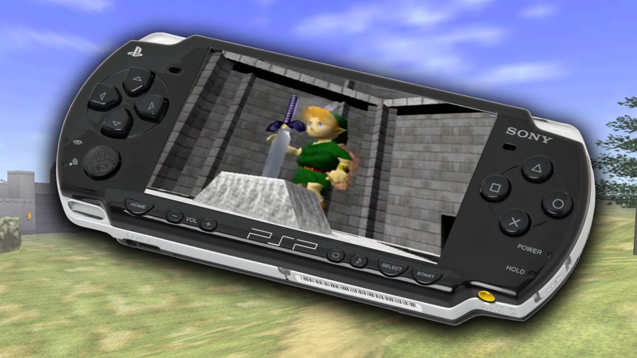Ocarina Of Time Unofficial Native PSP Port Has Been Released