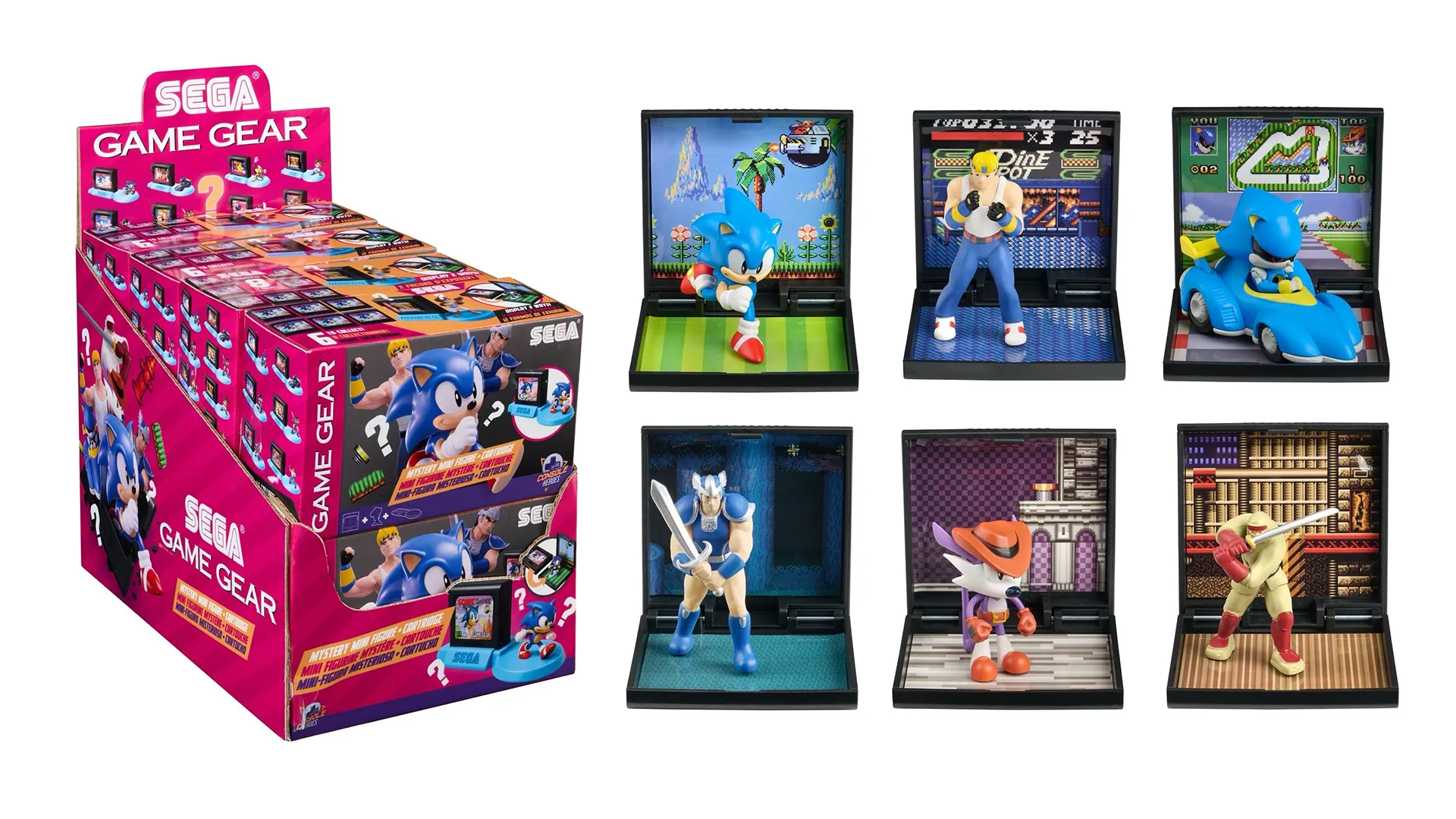 Console Heroes Finally Launches SEGA Game Gear Dioramas