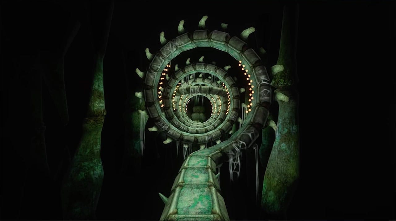 An enhanced version of a loop from a Sonic level
