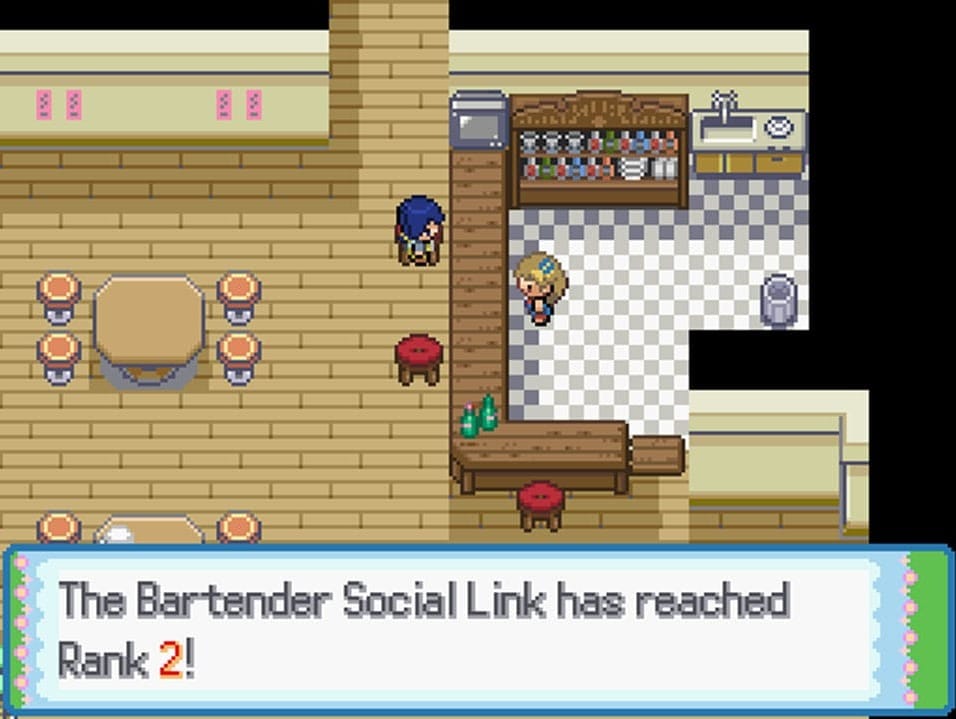 Social Link bartender ranking
