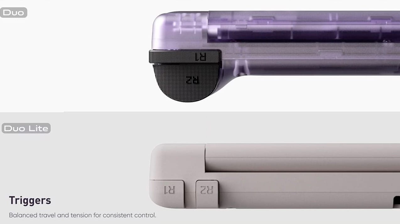 Retroid Pocket Duo and Duo Lite triggers
