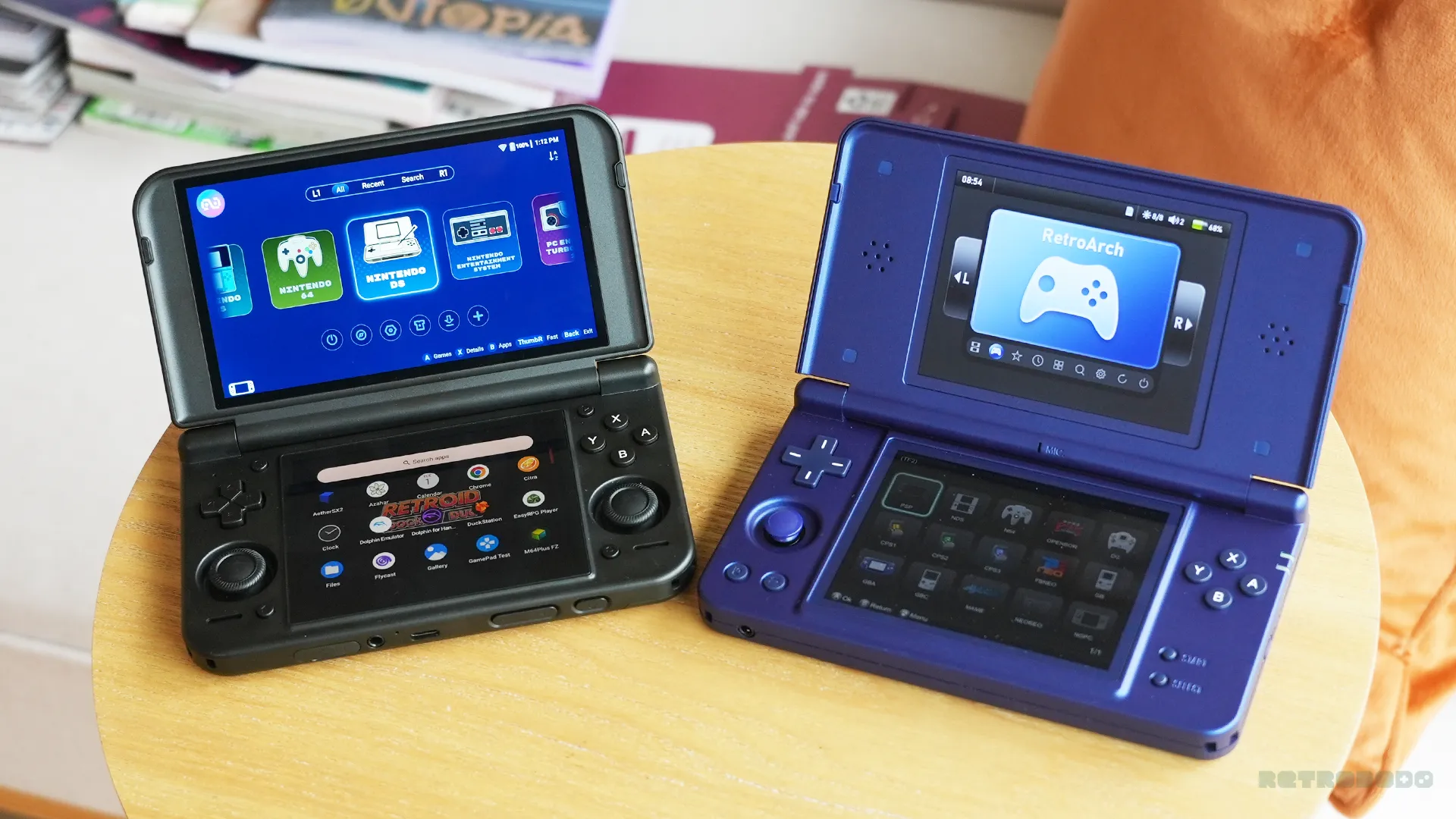 Retroid Duo Lite vs ANBERNIC RG DS Plus OS
