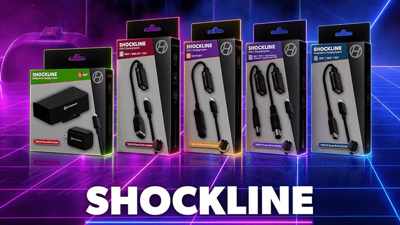 Hyperkin's Full ShockLine range