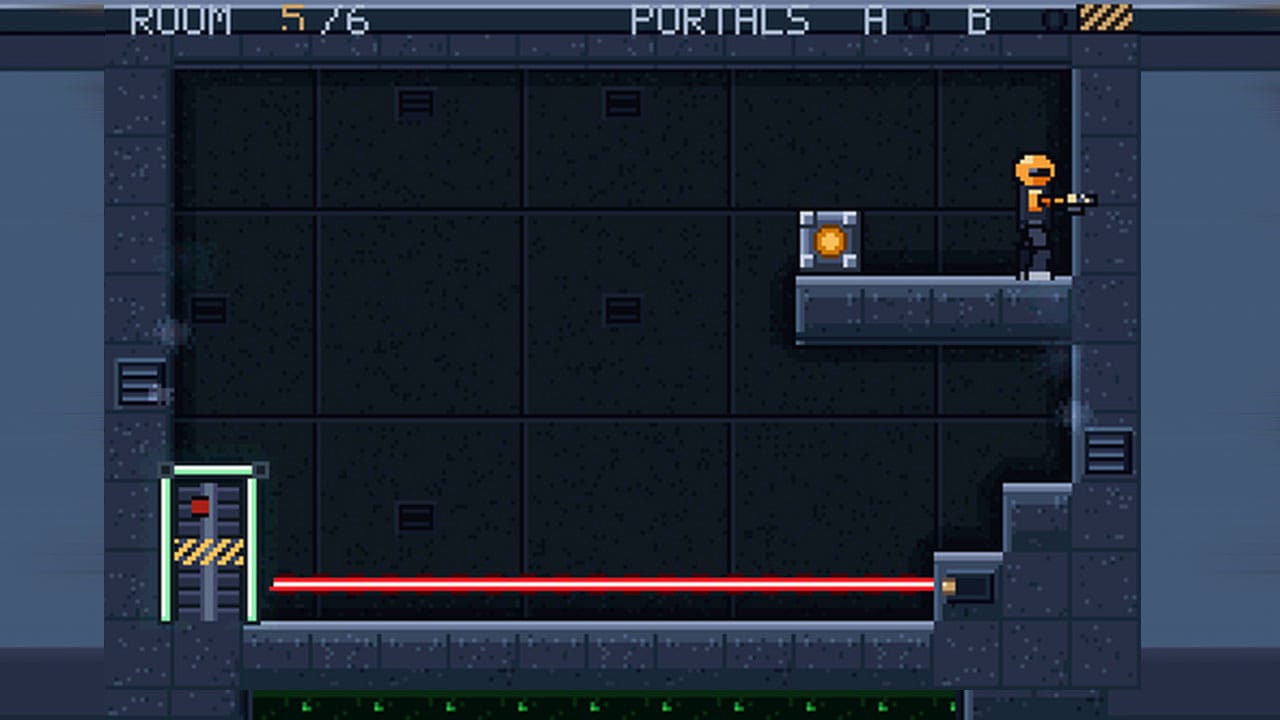 Portal-esque level on a GBA game