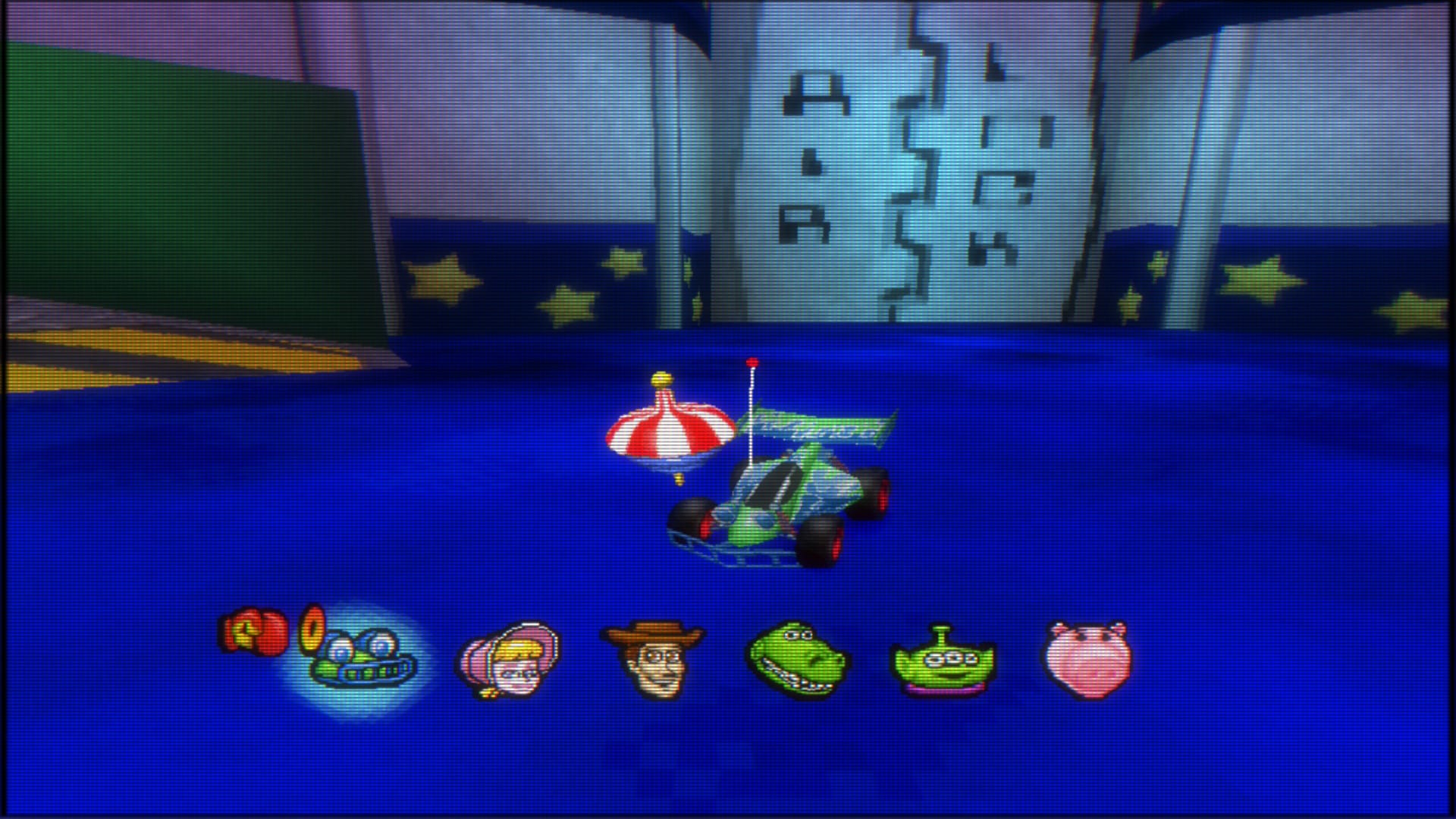 Toy Story Racer PS1 gameplay