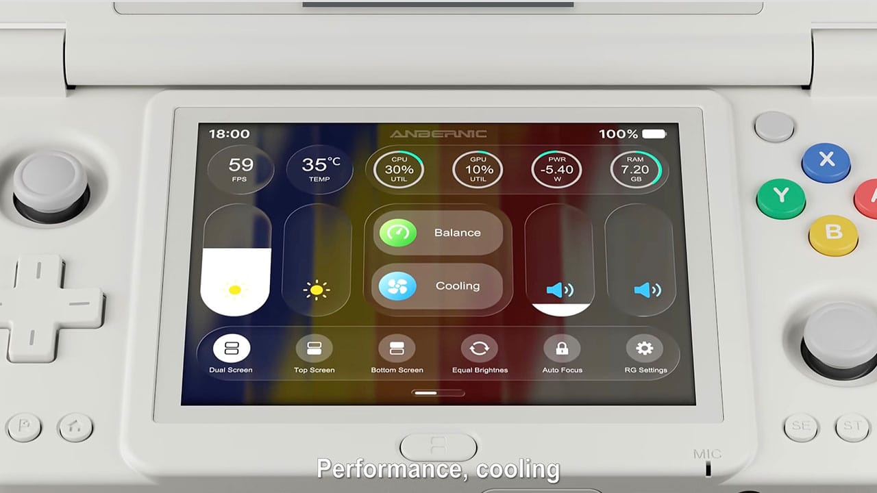 Cooling and settings