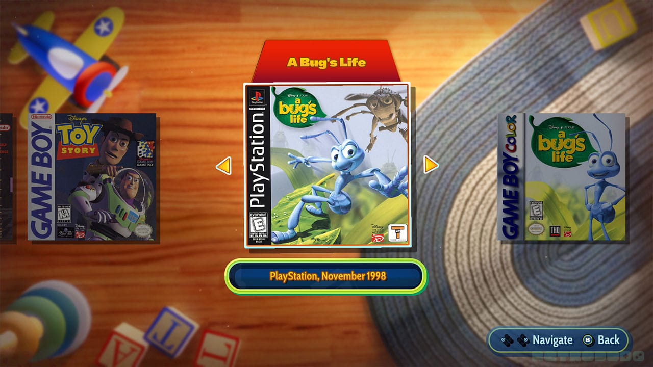 A Bugs Life Game Case PS1