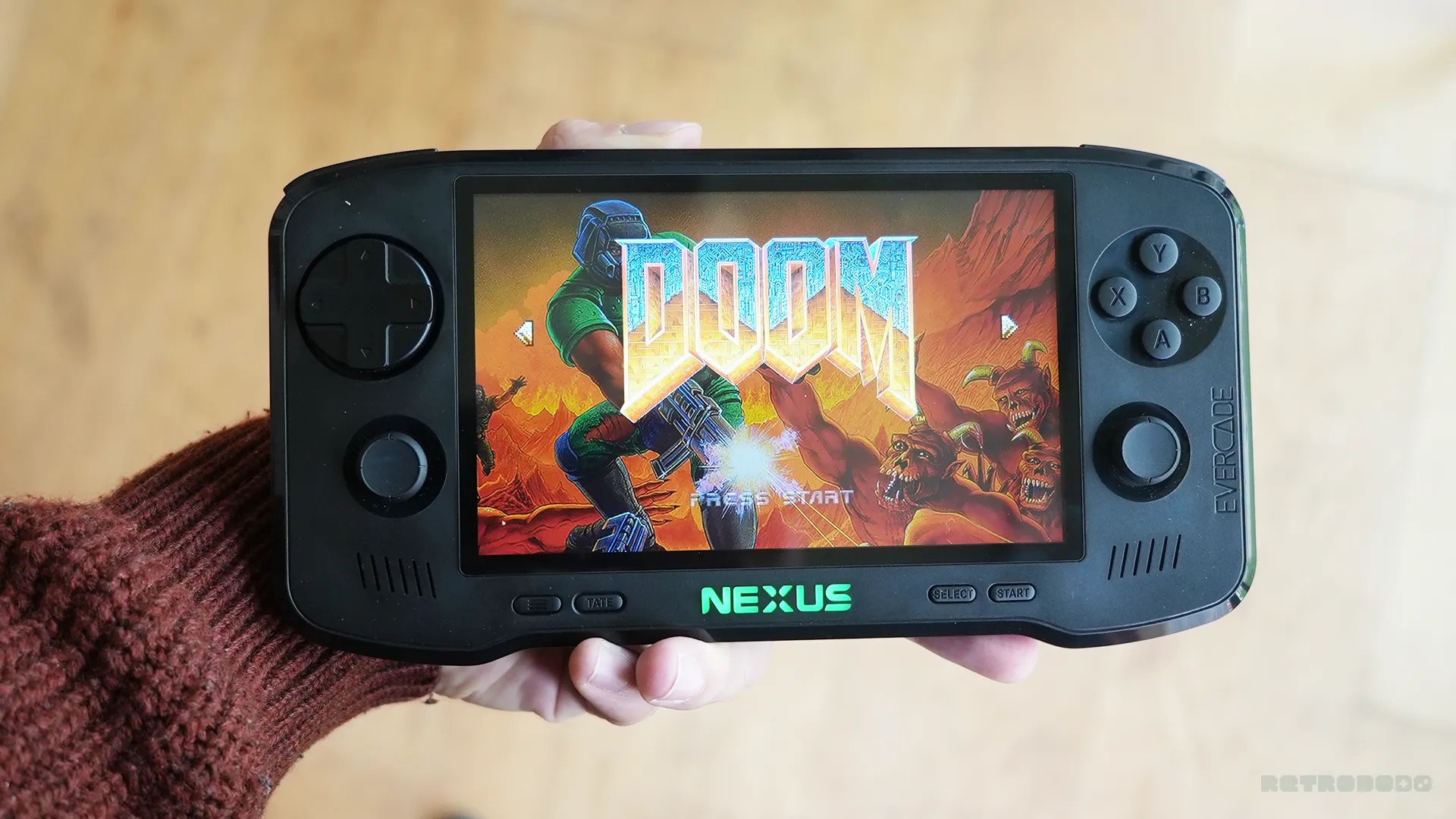 Evercade Nexus Handheld Doom