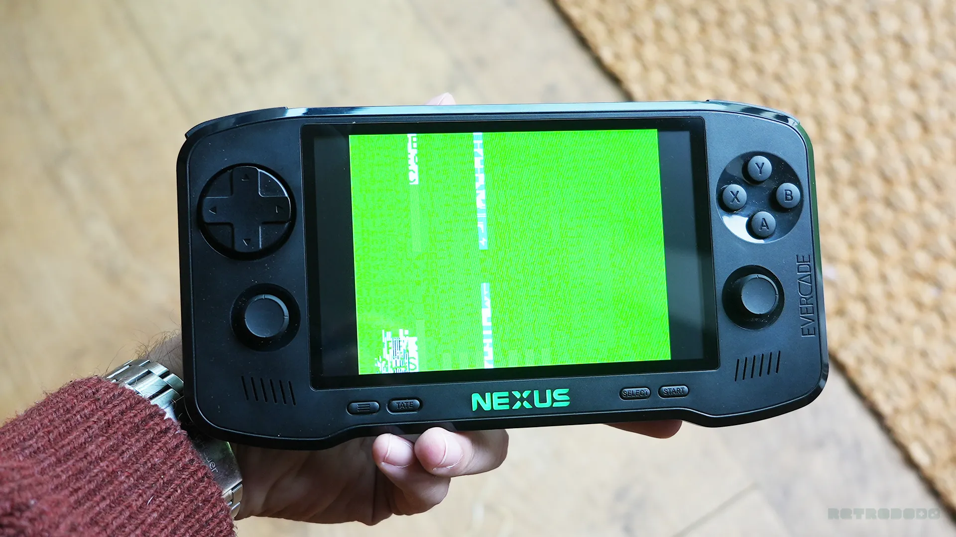 Evercade Nexus Handheld Glitch