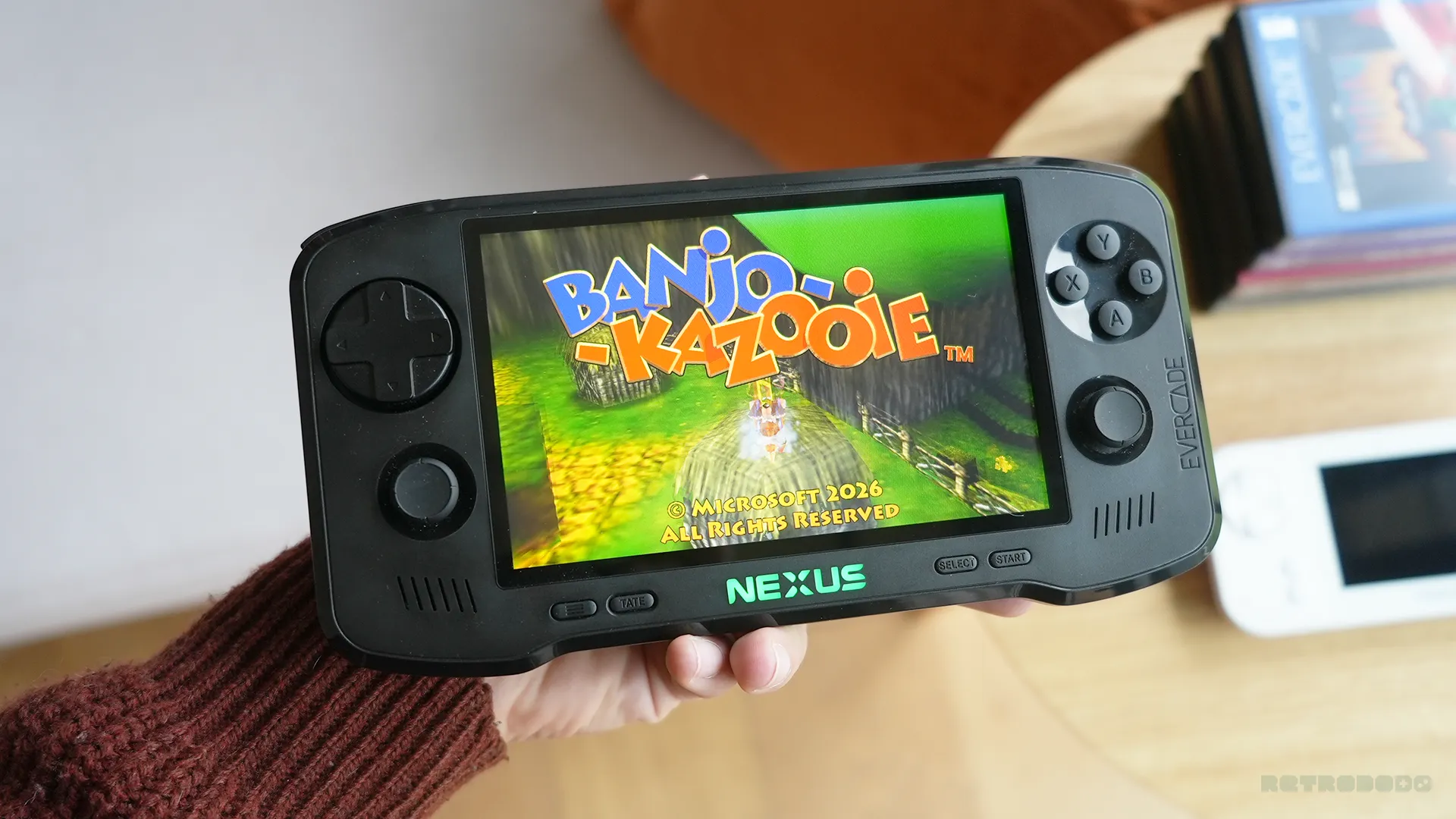 Evercade Nexus Handheld Banjo-Kazooie