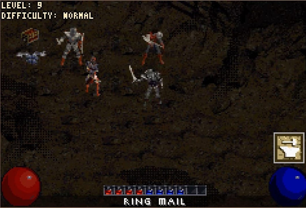 Diablo GBA Gameplay