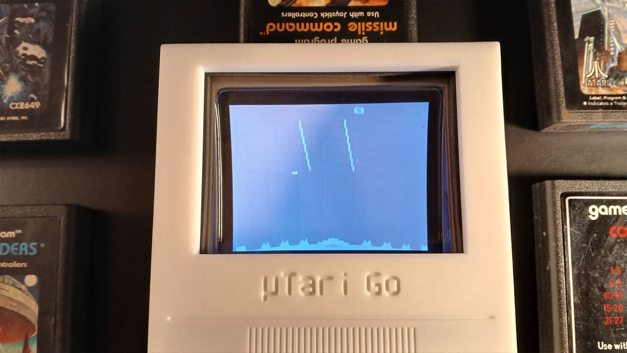 built in CRT on the micro-tari