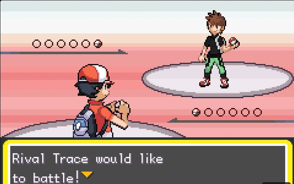 Battling in Pokémon Let's Go Pikachu GBA