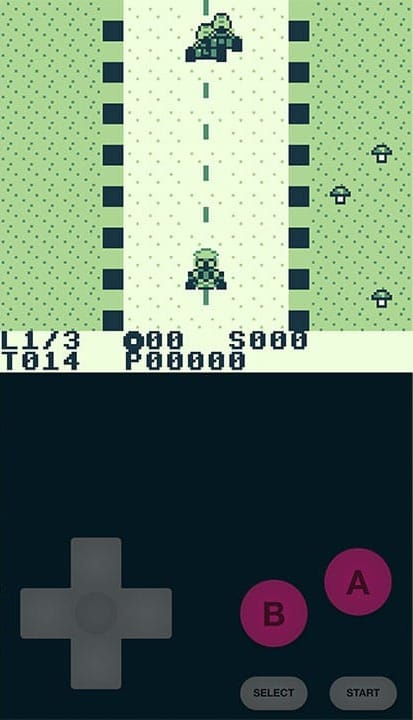 Mario Kart Rally DMG on mobile